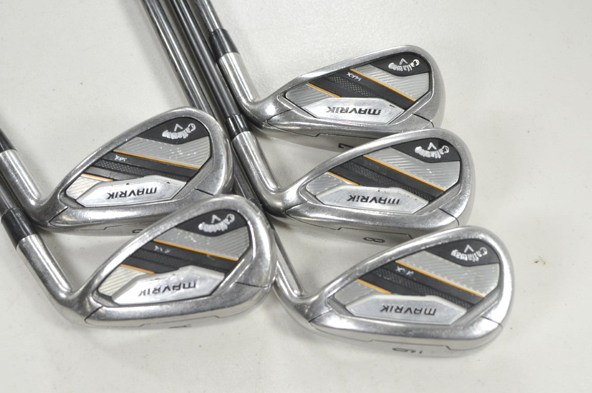 Callaway Mavrik Max 7-PW,AW Iron Set Senior Aerotech Gener8 F2 Graphite #223029
