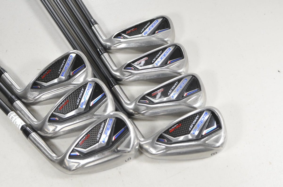 Cobra Aerojet One Length 5-PW,GW Iron Set Regular Flex KBS PGI Graphite #226094