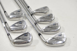 NEW TaylorMade SIM2 Max 5-PW, AW Iron Set Stiff Flex KBS Max 85g Steel #230438