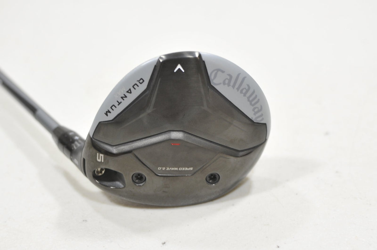 Callaway Quantum Max 5-18* Fairway Wood Stiff Denali Frost 6.0 Graphite #228077