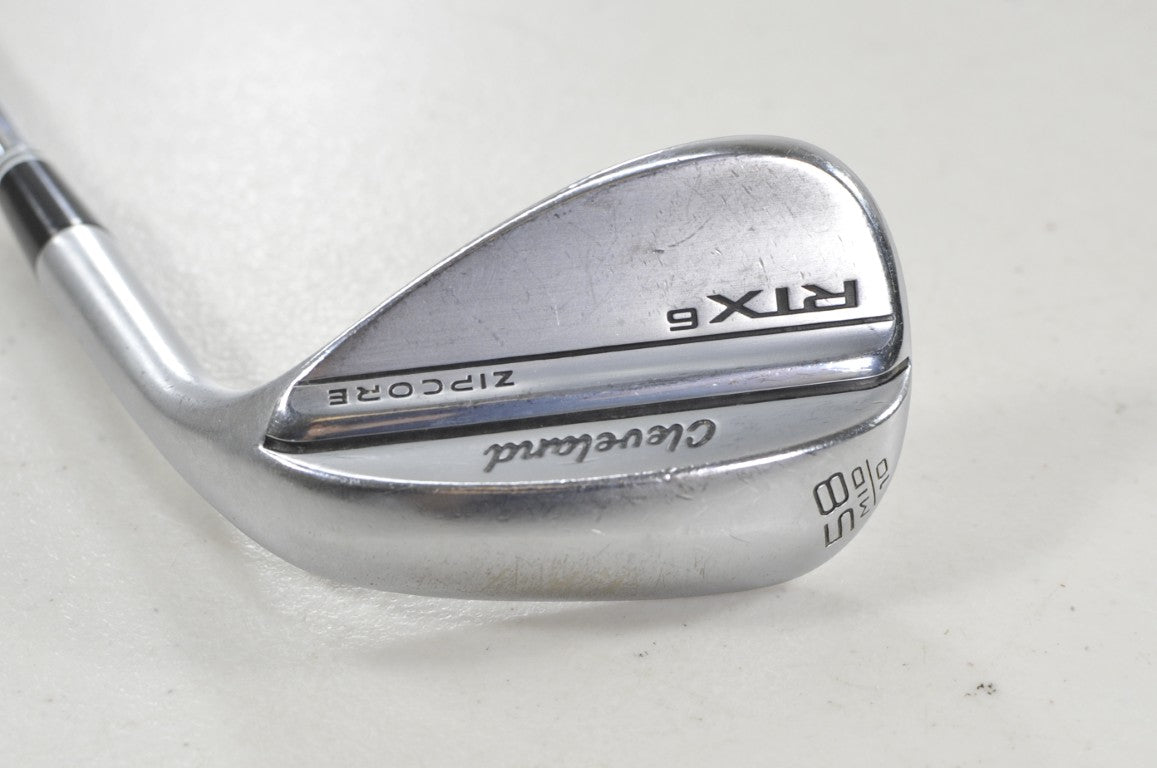 Cleveland RTX-6 Zipcore Tour Satin 58*-10 Wedge Right DG Spinner Steel # 221509