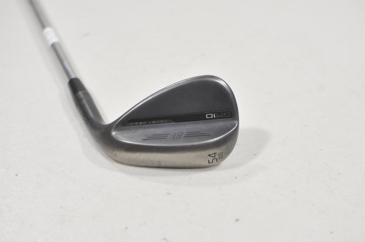 Titleist Vokey SM10 Jet Black 54°-10S Wedge Flex Right Steel #230254