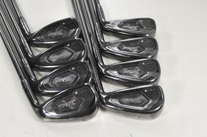 Titleist 718 AP3 Black 4-PW,48* Iron Set Stiff AMT Black S300 Steel +1"  #224594