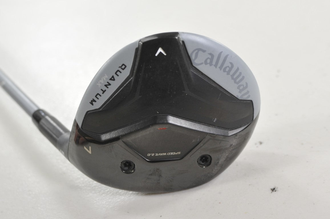 Callaway Quantum Max 7-21* Fairway Wood Regular Flex Denali 5.5 Graphite #220226