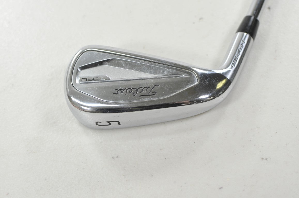 LEFT HANDED Titleist T350 2023 Single 5 Iron Steel #222987
