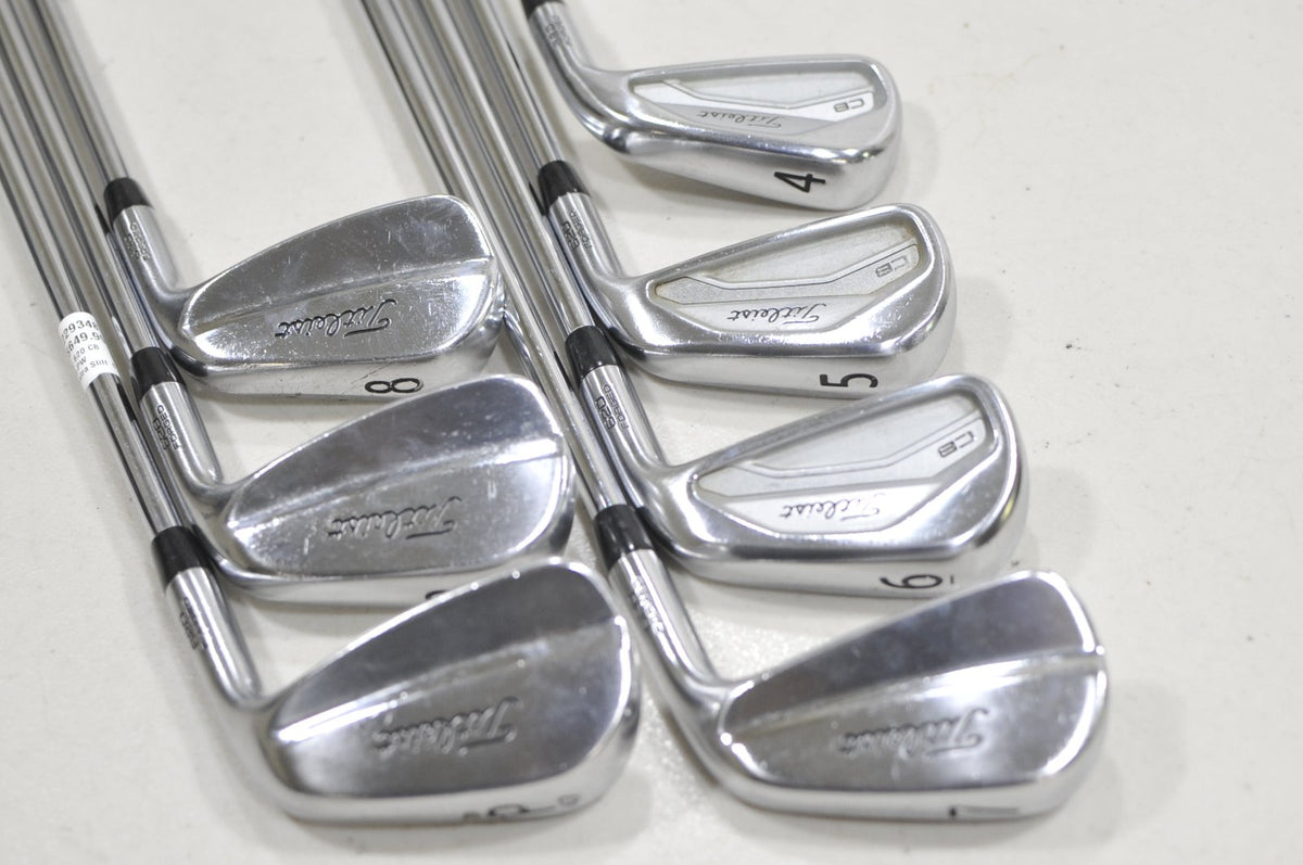 Titleist 620 CB / MB 4-PW Iron Set X-Stiff Flex Right Rifle 6.5 Steel #229348