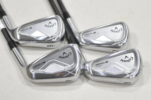 Callaway X Forged Max 25 7-PW Iron Set Senior Flex RH Vanquish Graphite # 213187