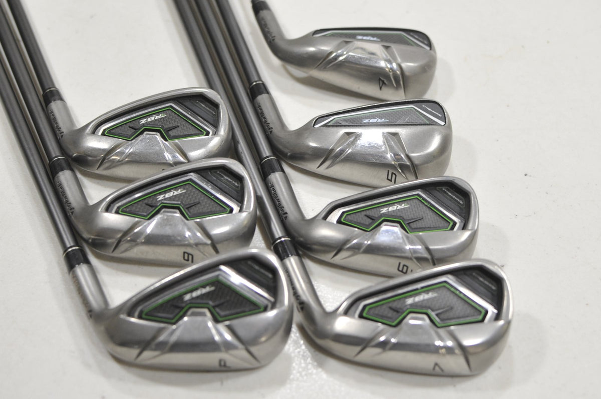 TaylorMade RocketBallz 4-PW Iron set Regular RH 65g RBZ Graphite #227256