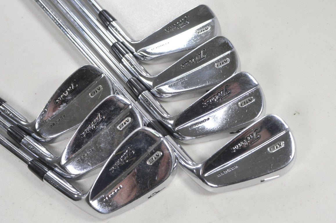Titleist 710 MB 4-PW Iron Set Stiff Flex Right Project X Rifle 6.0 Steel #223071