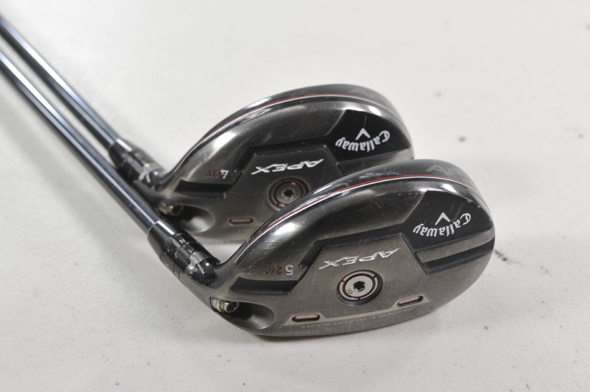 Callaway Apex 16 4 and 5 Hybrid Set Regular Flex Recoil Dart F3 Graphite #220154