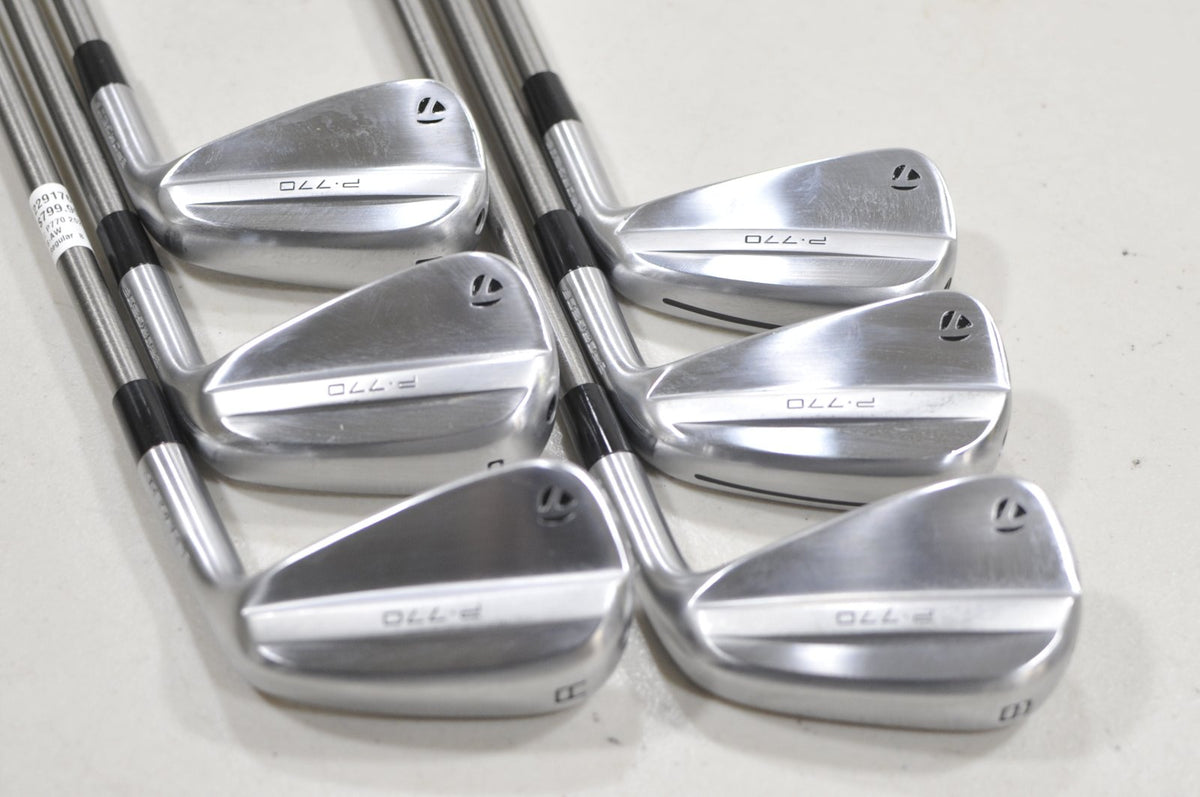 TaylorMade P770 2025 6-PW, AW Iron Set Regular RH SteelFiber 95g #229176