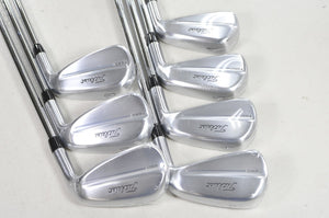 Titleist T250 2025 4-PW Iron Set Stiff Flex Right AMT Black Steel New  # 221433