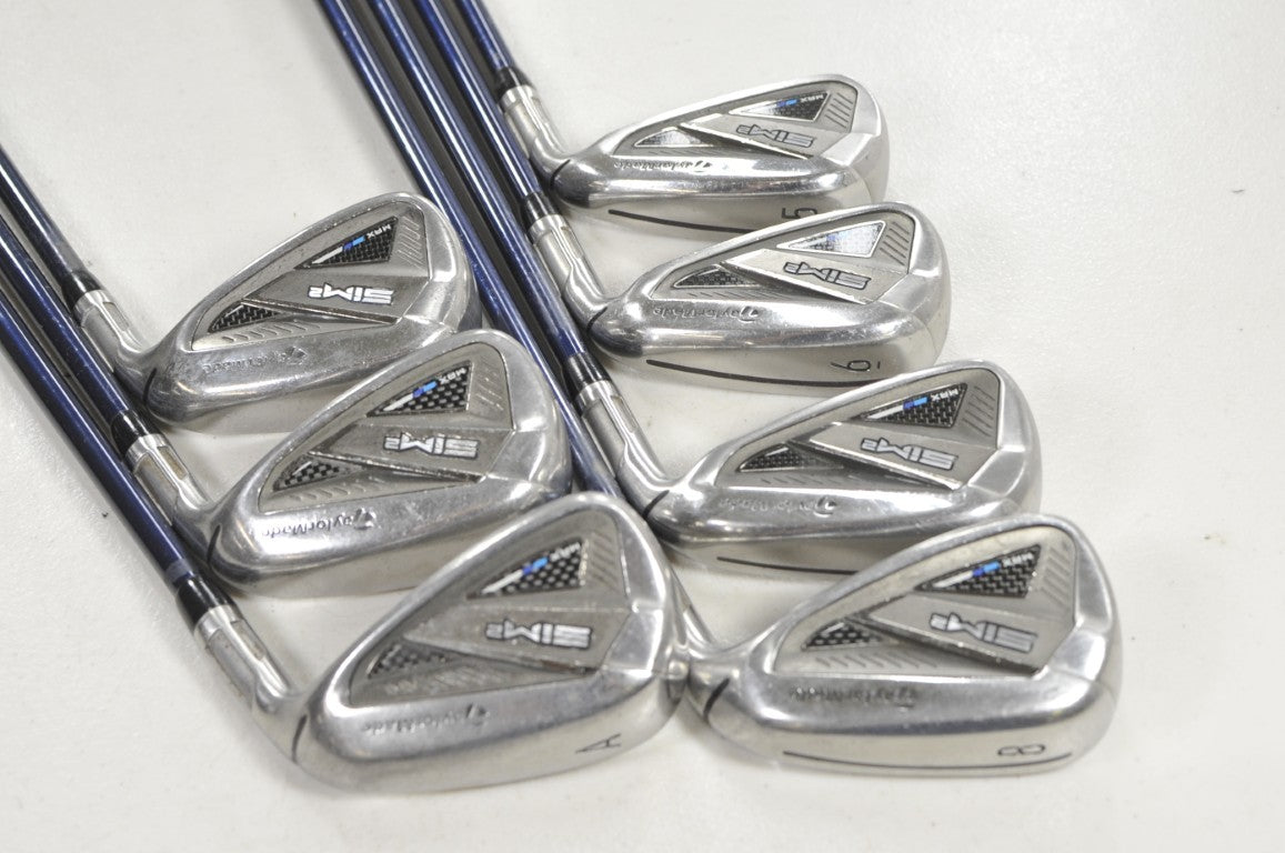 TaylorMade SIM2 Max 5-PW,AW Iron Set Senior Flex Ventus 5 Graphite +1