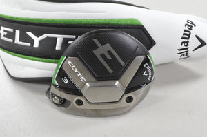 Callaway Elyte 3-15* Fairway Wood HEAD ONLY Right with Cover  #221451