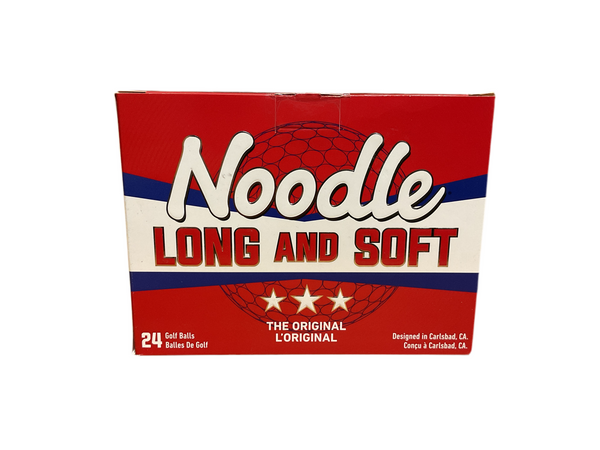 Noodle Long and Soft Golf Balls - 24 Balls