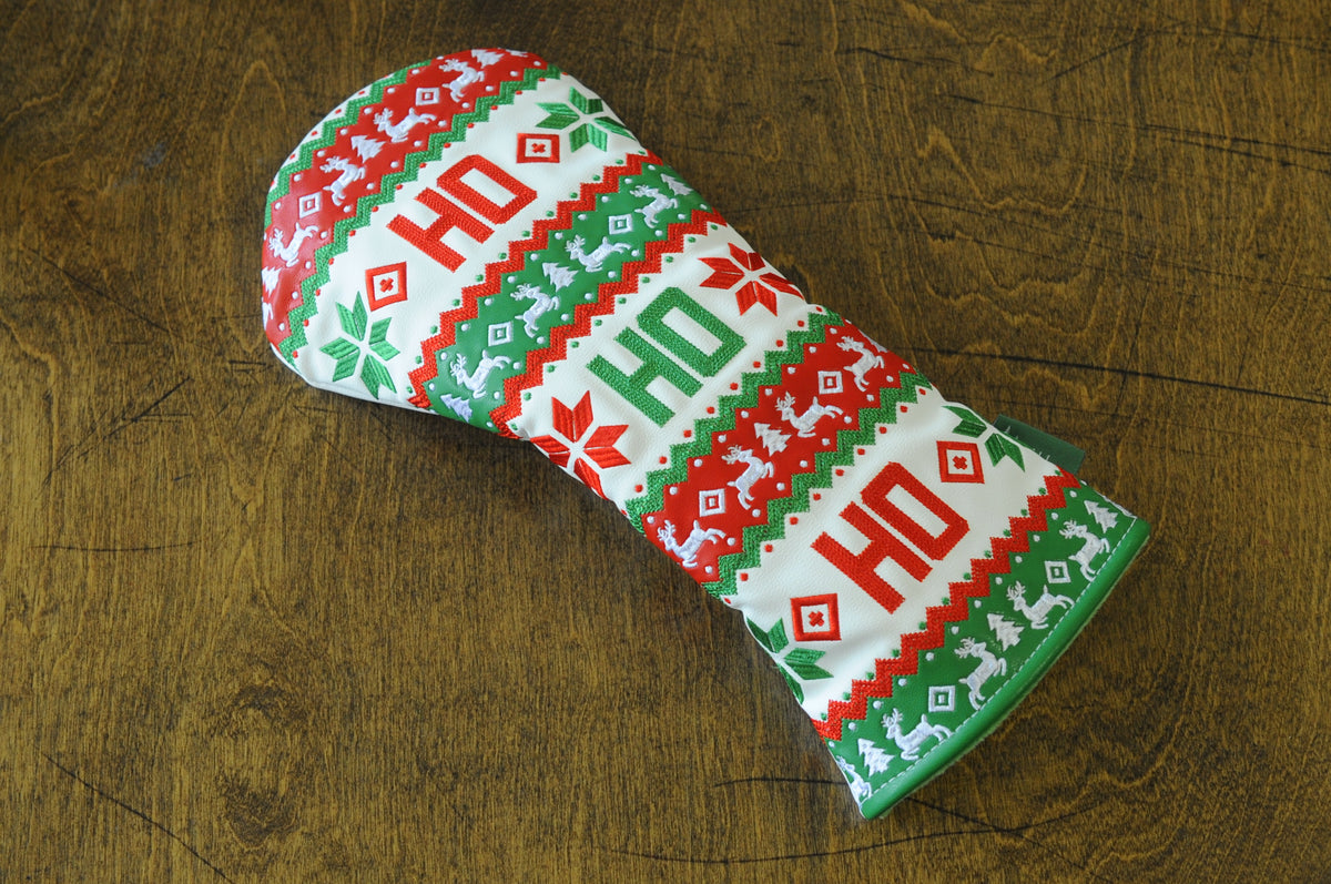 Golf Club Brokers Exclusive Christmas Sweater Driver Headcover - 2025 Limited Edition