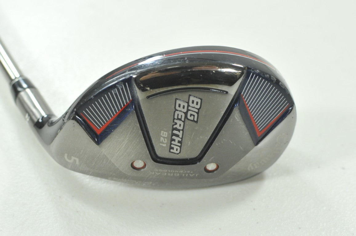Callaway Big Bertha B21 5-24* Hybrid Ladies Flex Right Recoil Graphite # 211423