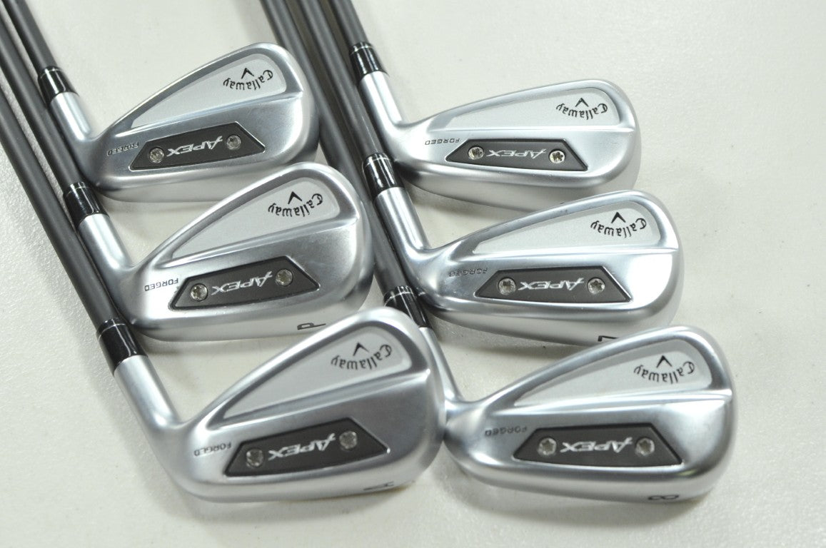 Callaway Apex Ai300 6-PW,AW Iron Set Senior R2 Flex Vanquish RH Graphite #211144