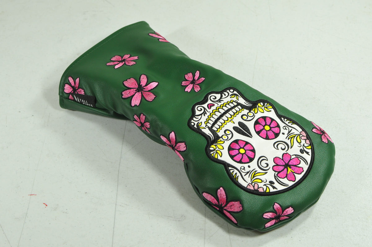 Tall Pines Premium Driver Golf Cover - Sugar Skull