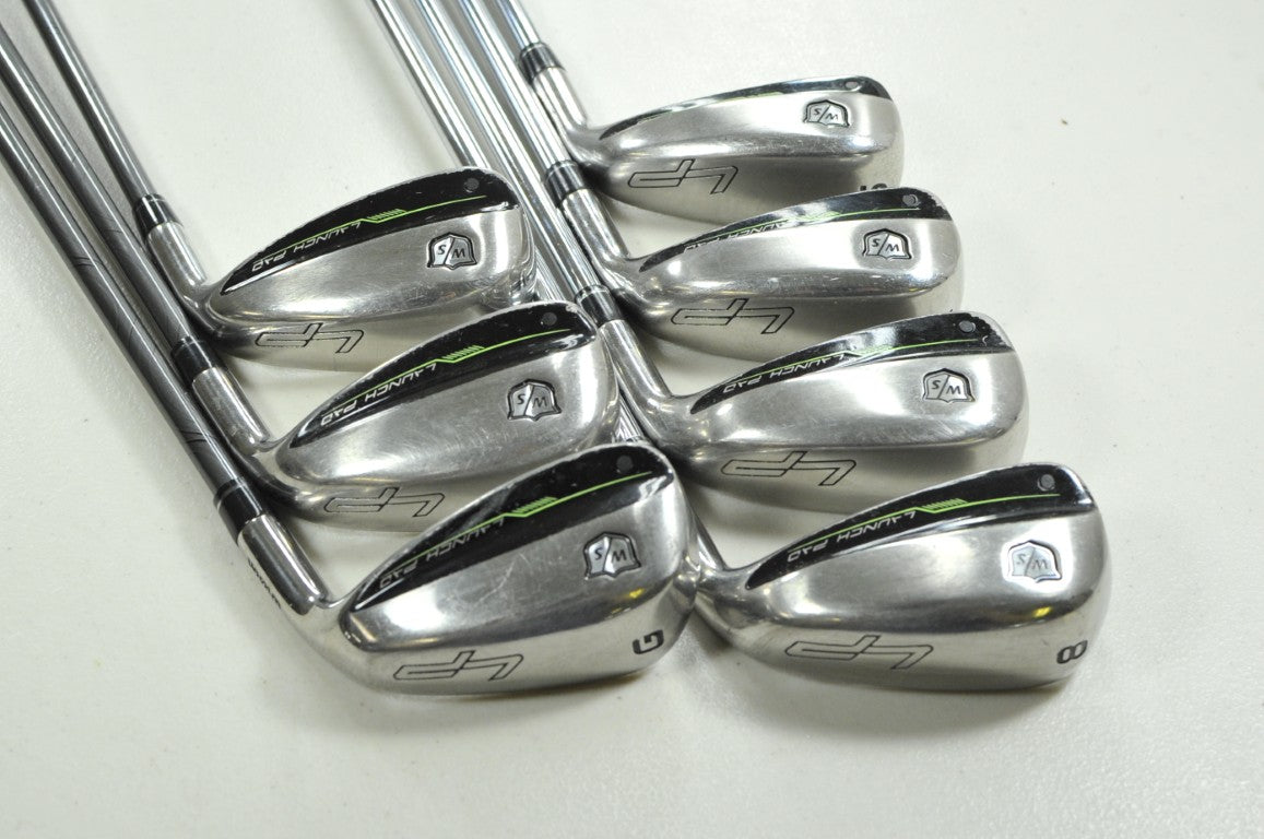 Wilson Launch Pad 2 5-PW,GW Iron Set Right Regular/Senior Graphite Steel #203008