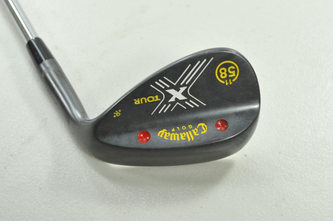 Callaway X Tour Vintage 58*-11 Wedge Right True Temper Steel # 204830