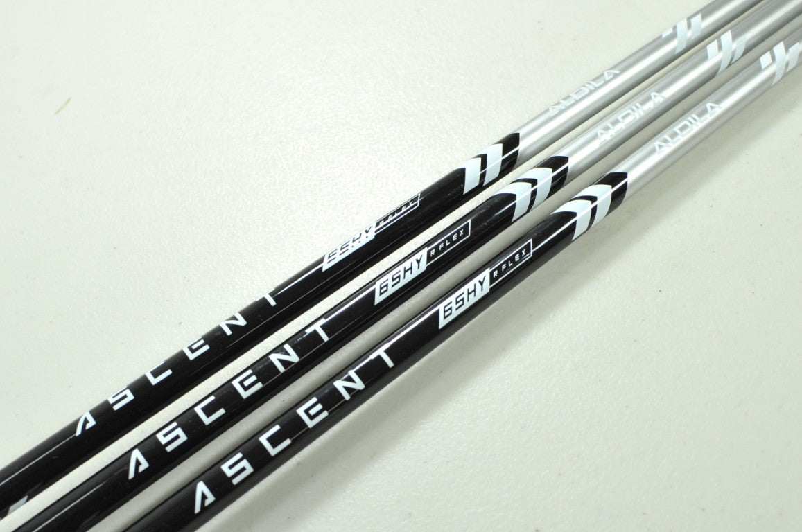Aldila Ascent PL 65g Regular Flex Pulled 3pc Hybrid Shaft Set .370  # 199798