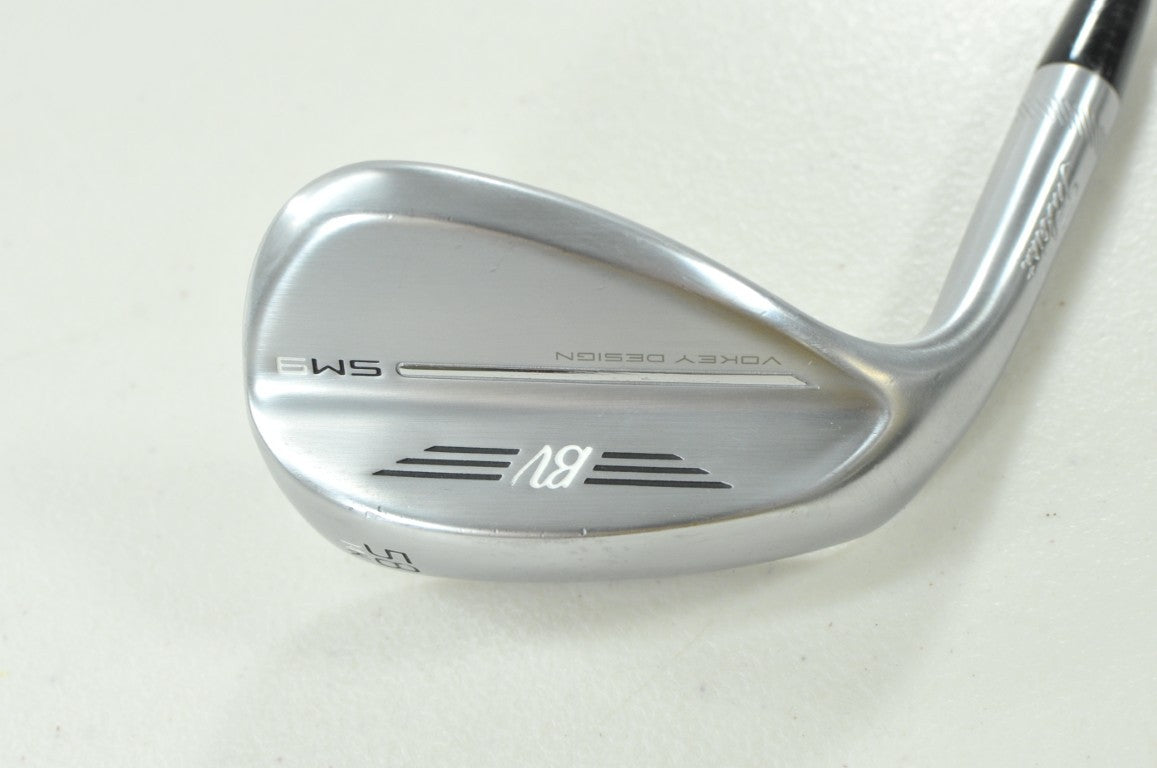 LEFT HAND Titleist Vokey SM9 Tour Chrome 58*-14K Wedge Senior Graphite # 206535