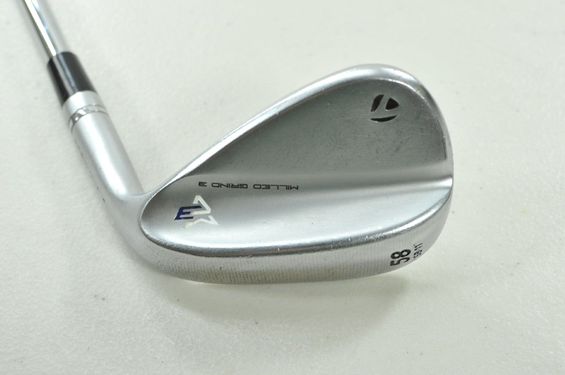 TaylorMade Milled Grind 3 Chrome 58*-11 Wedge Right DG S200 Stiff Steel # 202464