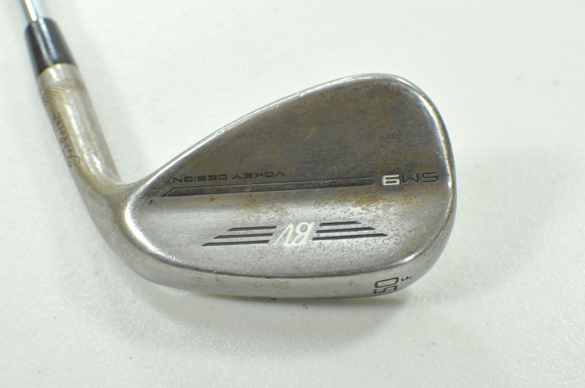 Titleist Vokey SM9 Raw 50*-12F Wedge Right Rifle 6.0 Stiff Flex Steel #211045