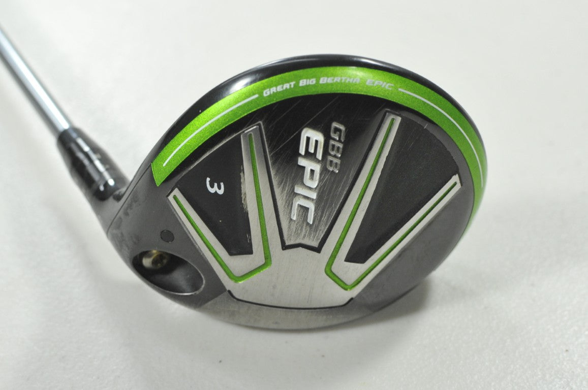 Callaway GBB Epic 3-15* Fairway Wood Stiff Flex RH HZRDUS 6.0 Graphite # 211306