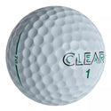 Clear Golf Tour Green Golf Balls - One Dozen - Golf Club Brokers