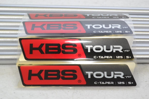 NEW UNCUT KBS Tour C-Taper 125 Stiff Plus Chrome 4-W Shaft Right Steel # 169658