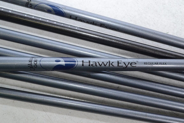 Callaway Hawk Eye 3-9 Iron Set (NO PW) Right Regular Flex Graphite # 169663