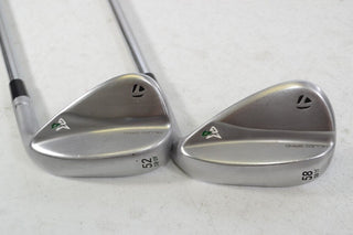TaylorMade Milled Grind 4 Satin Chrome 52*, 58* Wedge Set Right Steel # 169282