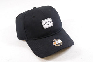 New Callaway 82 Label Fitted Golf Hat Weather Series UPF 30+ S/M Black